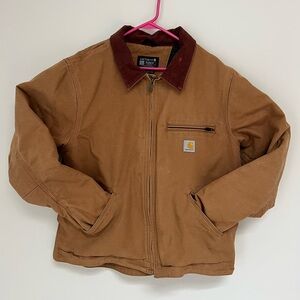 Vintage Carhartt 103828 - Detroit Jacket - Blanket Lined Size Large Relaxed Fit